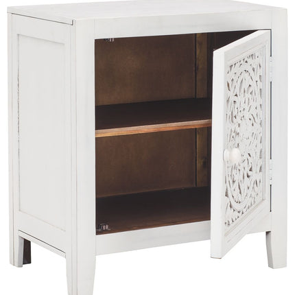 Fossil - White - Accent Cabinet Ashley Furniture 