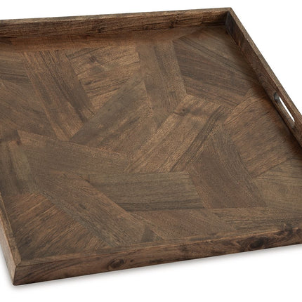 Heddford - Brown - Tray Signature Design by Ashley® 