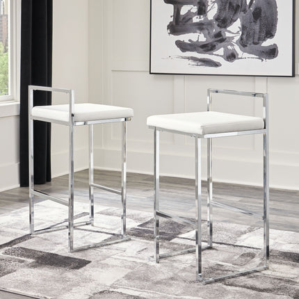 Madanere - Tall Upholstered Stool Set (Set of 2) Signature Design by Ashley® 