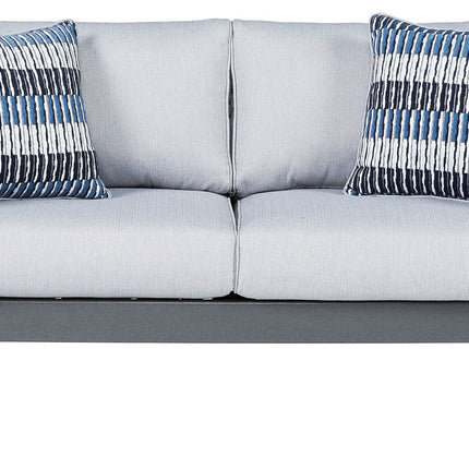 Amora - Charcoal Gray - Loveseat W/Cushion Signature Design by Ashley® 