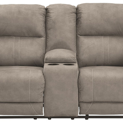 Cavalcade - Reclining Loveseat W/Console Ashley Furniture 