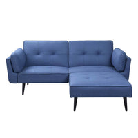 Nafisa - Sofa - Blue Fabric ACME 