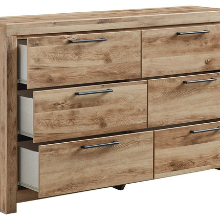 Hyanna - Tan Brown - Six Drawer Dresser Signature Design by Ashley® 