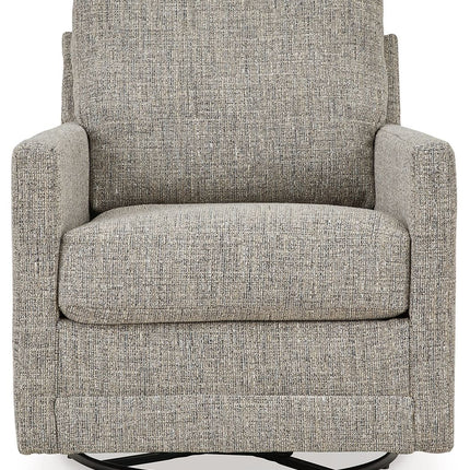 Bralynn - Linen - Swivel Glider Accent Chair Ashley® 