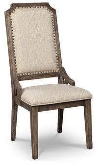 Thumbnail for Wyndahl - Rustic Brown - Dining Uph Side Chair (Set of 2) - Framed Back - Tony's Home Furnishings