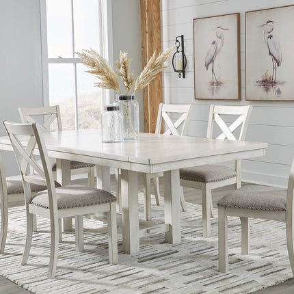 Robbinsdale - Rectangular Dining Room Extension Table Set Signature Design by Ashley® 