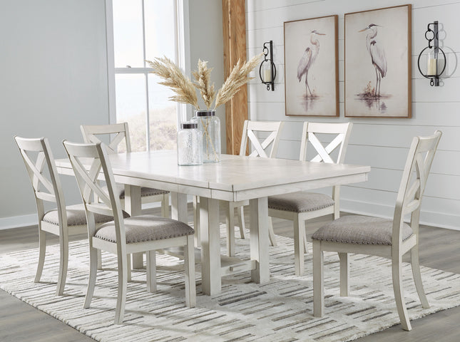 Robbinsdale - Rectangular Dining Room Extension Table Set Signature Design by Ashley® 