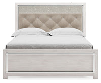 Thumbnail for Altyra - White - Queen Panel Bed With Roll Slats - Tony's Home Furnishings