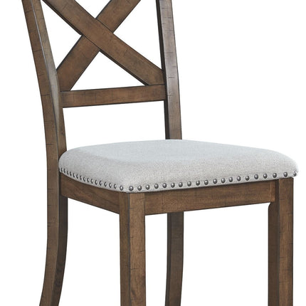 Moriville - Beige - Dining Uph Side Chair (Set of 2) Ashley Furniture 