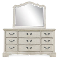 Thumbnail for Arlendyne - Antique White - Dresser And Mirror - Tony's Home Furnishings