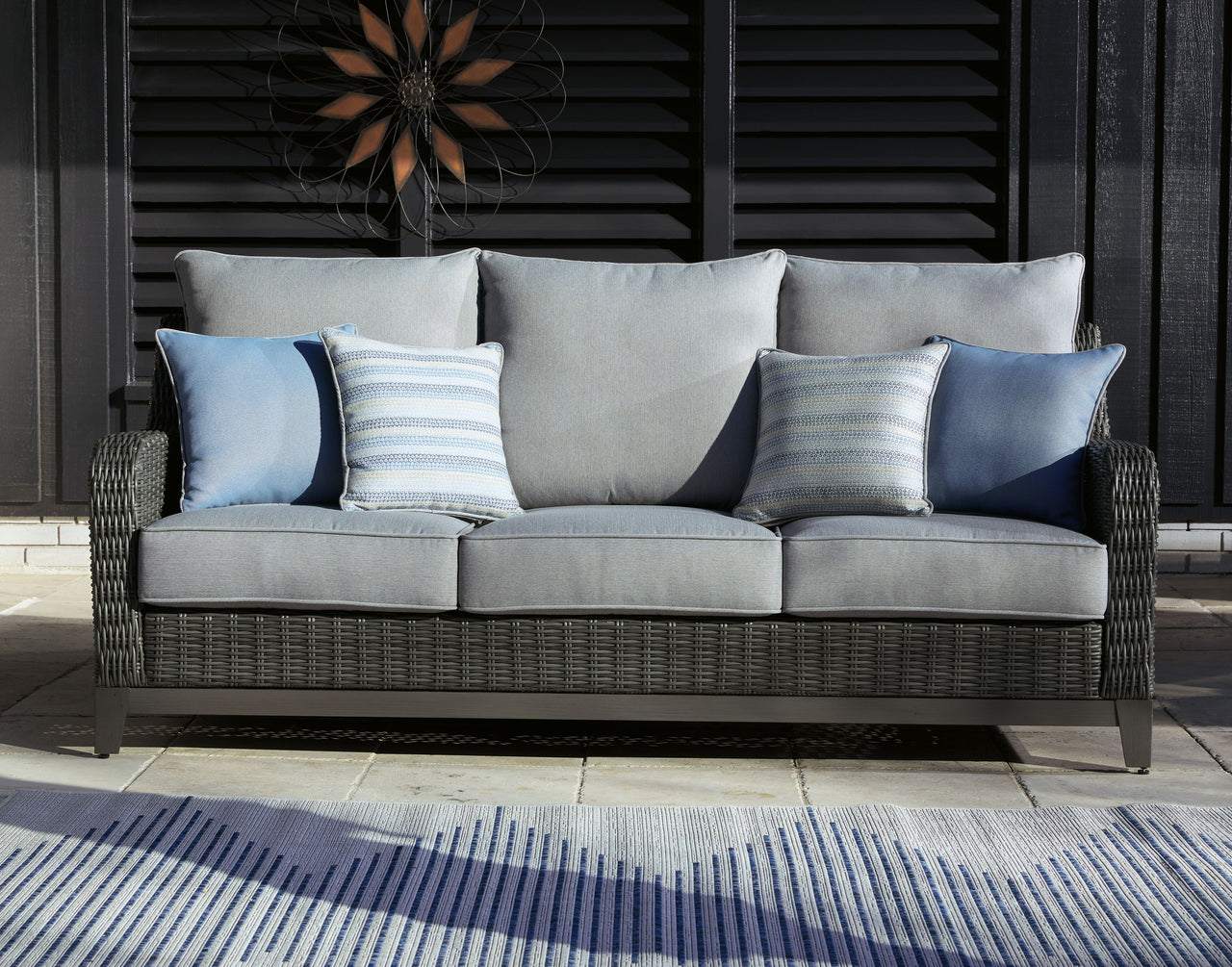 Elite Park - Gray - Sofa With Cushion Signature Design by Ashley® 