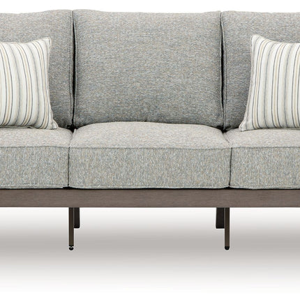 Hillside Barn - Gray / Brown - Sofa With Cushion Signature Design by Ashley® 