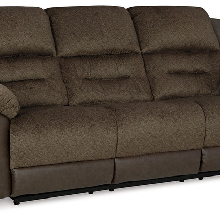 Dorman - Chocolate - Reclining Sofa - Tony's Home Furnishings