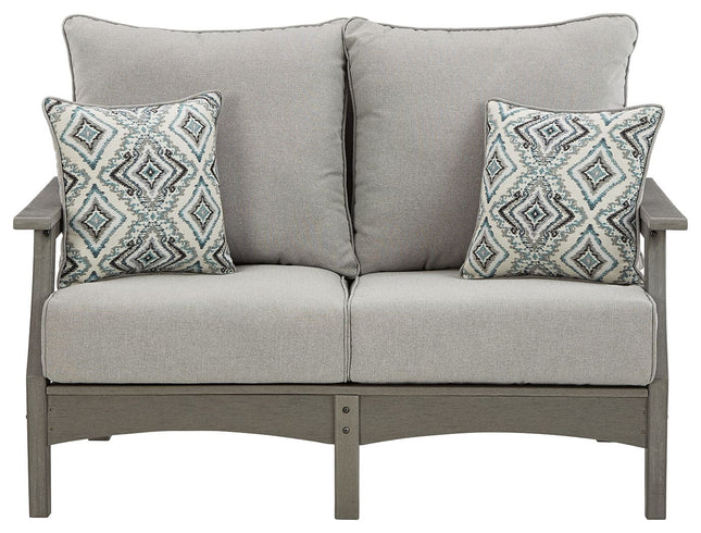 Visola - Gray - Loveseat W/Cushion Signature Design by Ashley® 