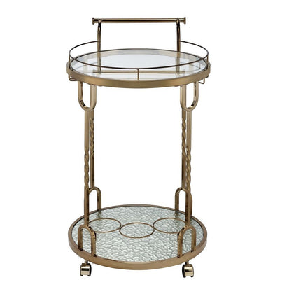 Vikki - Serving Cart - Gold ACME 