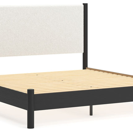 Cadmori - Upholstered Panel Bed Signature Design by Ashley® 