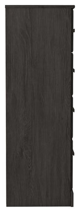 Belachime - Charcoal - Four Drawer Chest Ashley Furniture 