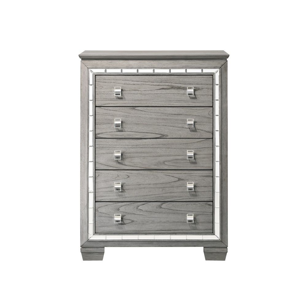 Antares - Chest - Light Gray Oak - Tony's Home Furnishings