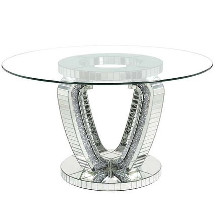 Noralie - Dining Table - Mirrored ACME 