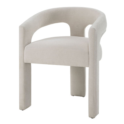 Gamarya - Side Chair (Set of 2) - White Chenille ACME 