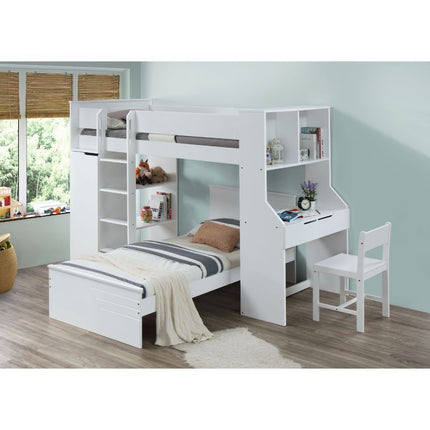 Ragna - Loft Bed - White ACME 