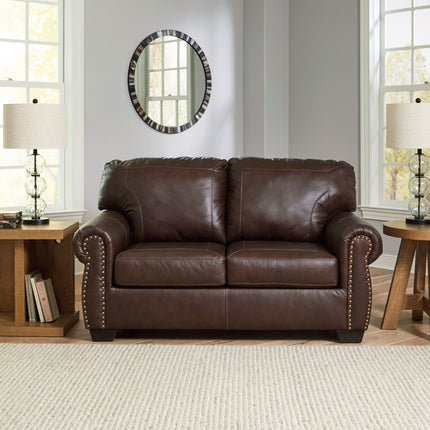 Colleton - Dark Brown - Loveseat Signature Design by Ashley® 