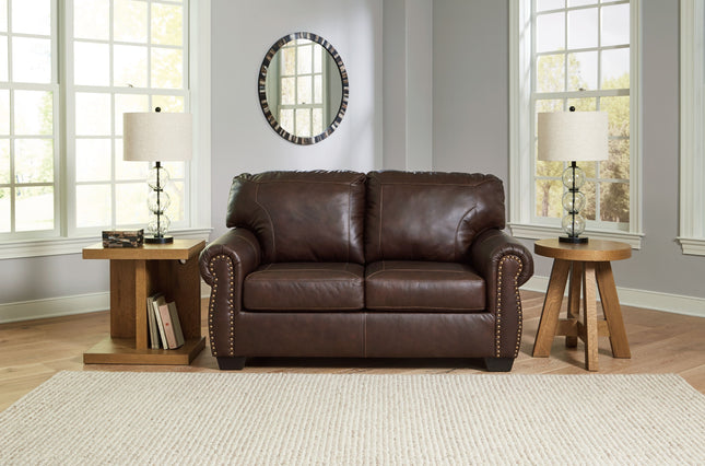 Colleton - Dark Brown - Loveseat Signature Design by Ashley® 