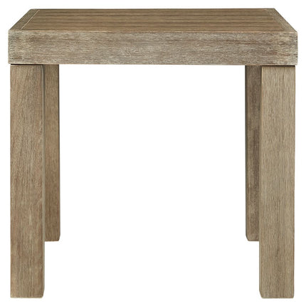 Silo Point - Brown - Square End Table Ashley Furniture 