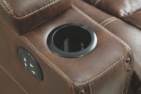 Thumbnail for Owner's - Thyme - Pwr Recliner/Adj Headrest Ashley Furniture 