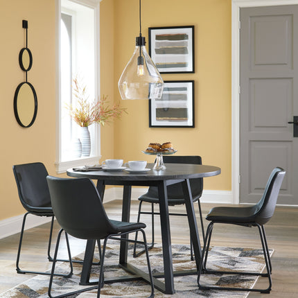 Centiar - Round Dining Table Set Signature Design by Ashley® 