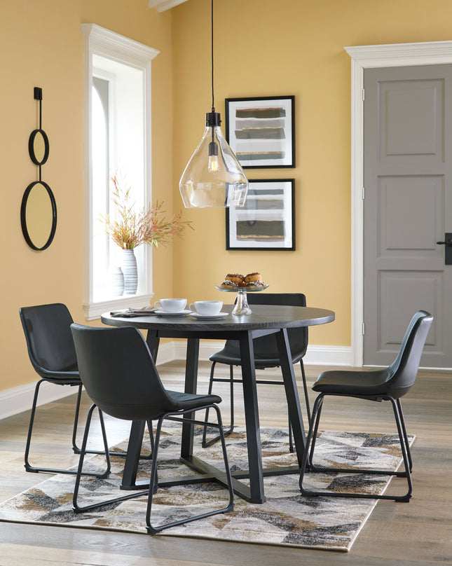 Centiar - Round Dining Table Set Signature Design by Ashley® 