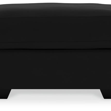 Gleston - Onyx - Ottoman Ashley Furniture 