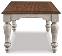 Thumbnail for Lodenbay - Antique Gray / Brown - Rectangular Cocktail Table - Tony's Home Furnishings