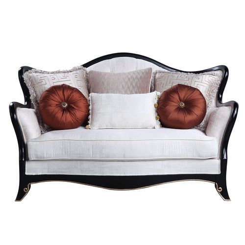 Nurmive - Loveseat - Beige Fabric ACME 