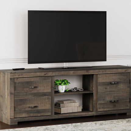 Trinell - Brown - 72" TV Stand W/Fireplace Option Signature Design by Ashley® 