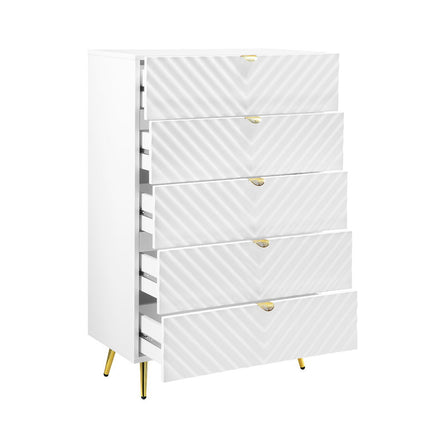 Gaines - Chest - White High - Tony's Home Furnishings