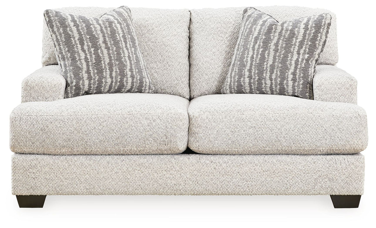 Brebryan - Flannel - Loveseat - Tony's Home Furnishings