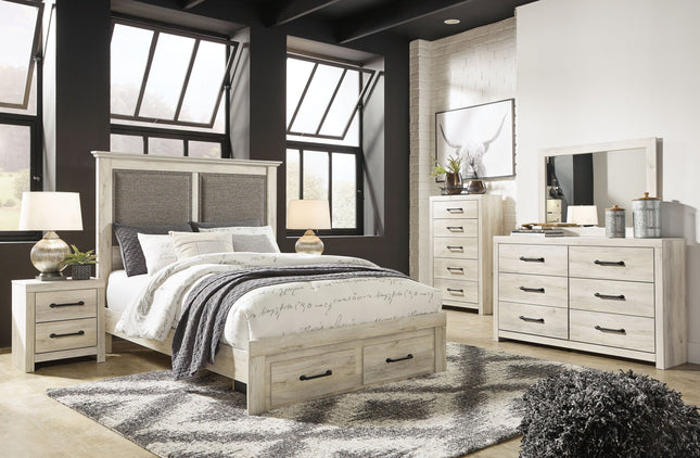 Cambeck - Upholstered Panel Bedroom Set Ashley Furniture 