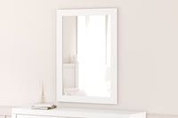 Thumbnail for Mollviney - White - Bedroom Mirror - Tony's Home Furnishings