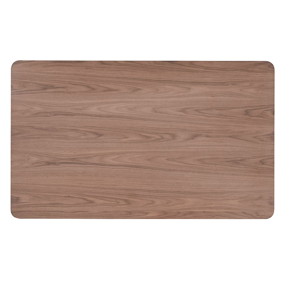 Rebi - Dining Table - Walnut & Black Finish - Tony's Home Furnishings