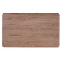 Rebi - Dining Table - Walnut & Black Finish - Tony's Home Furnishings