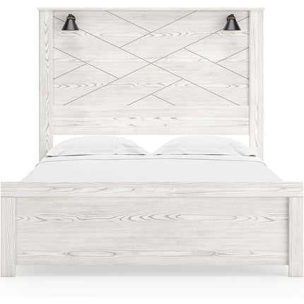 Gerridan - Panel Bed With Sconces Signature Design by Ashley® 