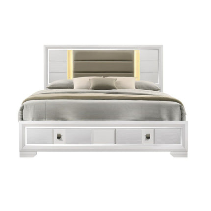 Elain - Bed With Led & Storage ACME 