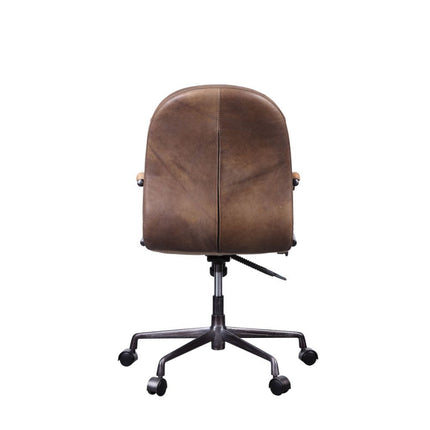 Acis - Executive Office Chair - Vintage Chocolate Top Grain Leather ACME 