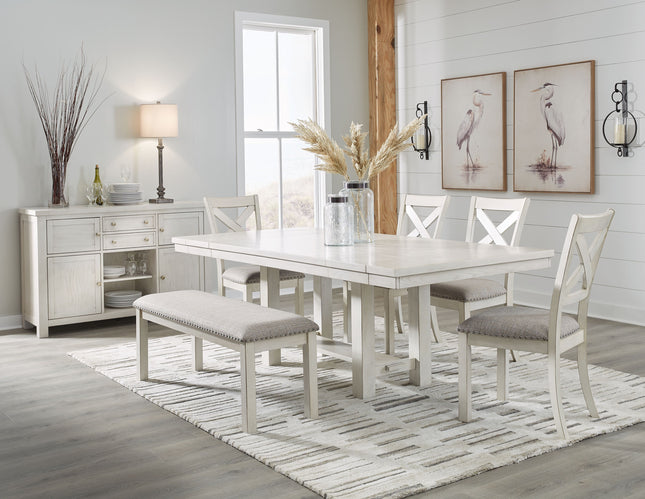 Robbinsdale - Rectangular Dining Room Extension Table Set Signature Design by Ashley® 