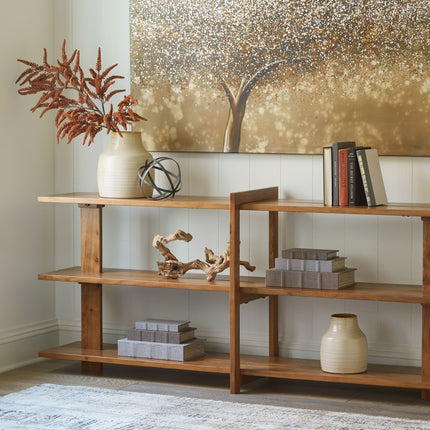 Fayemour - Brown - Console Sofa Table Signature Design by Ashley® 