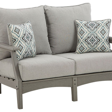 Visola - Gray - Loveseat W/Cushion Signature Design by Ashley® 