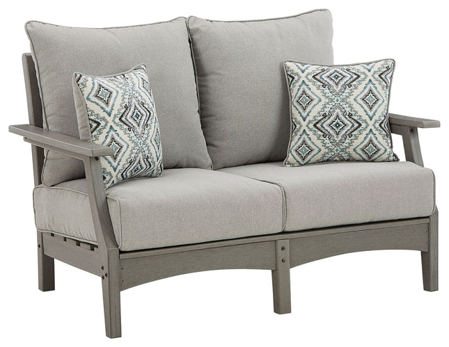 Visola - Gray - Loveseat W/Cushion Signature Design by Ashley® 