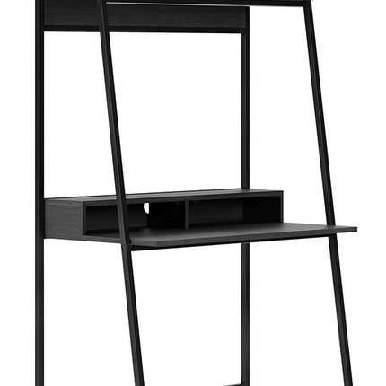 Yarlow - Black - Home Office Desk And Shelf Signature Design by Ashley® 