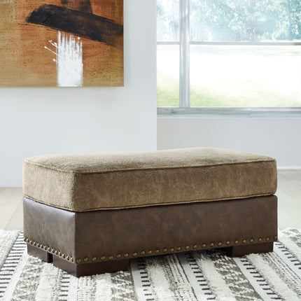 Alesbury - Chocolate - Ottoman Signature Design by Ashley® 